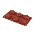  Silicone Moulds 6 rose